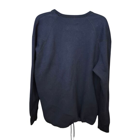 Reigning Champ Black crewneck double knit pullover sweatshirt Sz XLT‎ - Picture 2 of 9